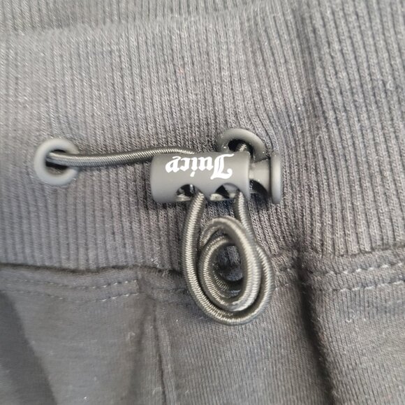 NWT‎ Juicy Couture Sport Side Jogger Womens Size Medium Black Rainbow Logo - Picture 7 of 16